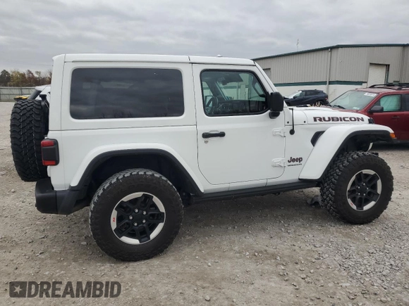 2021 Jeep Wrangler Rubicon with VIN 1C4HJXCG8MW857560, listed as a Copart auction lot 76726934 with 43,366 mi miles and Salvage title. Bid and sale history available at DreamBid. Image 3.
