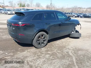 2023 Land Rover Range Rover Velar R-Dynamic S with VIN SALYT2EU0PA354437, listed as a IAAI auction lot 41786116 with 23,840 mi miles and . Bid and sale history available at DreamBid. Image 4.