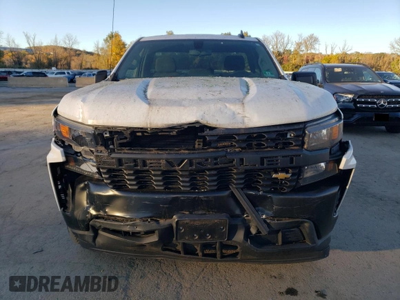 2021 Chevrolet Silverado 1500 Work Truck with VIN 3GCNWAEK4MG286148, listed as a Copart auction lot 75868924 with 47,269 mi miles and Salvage Title. Bid and sale history available at carsss.com. Image 5.