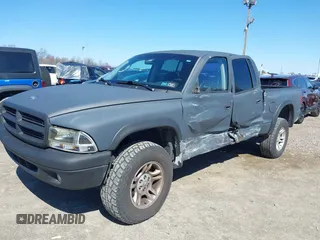 2004 Dodge Dakota Sport with VIN 1D7HG38K84S608161, listed as a IAAI auction lot 41863394 with 145,288 mi miles and . Bid and sale history available at DreamBid. Image 6.