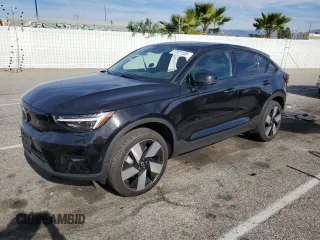 2023 Volvo C40 Recharge Pure Electric Ultimate with VIN YV4ED3GM4P2050044, listed as a Copart auction lot 77971123 with 5,219 mi miles. Bid and sale history available at carsss.com. Image 1.