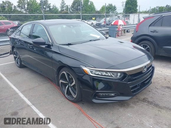2020 Honda Accord Sport with VIN 1HGCV2F31LA012542, listed as a IAAI auction lot 42200065 with 107,711 mi miles and . Bid and sale history available at DreamBid. Image 1.