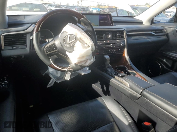 2019 Lexus RX with VIN 2T2BGMCA7KC030486, listed as a Copart auction lot 43281465 with 71,392 mi miles and Salvage Title. Bid and sale history available at carsss.com. Image 8.