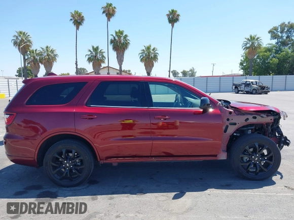 2019 Dodge Durango GT with VIN 1C4RDJDGXKC780938, listed as a IAAI auction lot 42603051 with 55,951 mi miles and . Bid and sale history available at DreamBid. Image 14.