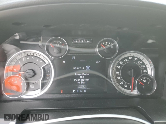 2016 Ram 1500 Sport with VIN 1C6RR7MT3GS248095, listed as a Copart auction lot 54611345 with 204,822 mi miles and Salvage title. Bid and sale history available at DreamBid. Image 9.