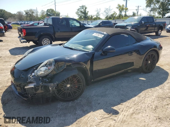 2016 Porsche 911 Carrera with VIN WP0CA2A91GS141239, listed as a Copart auction lot 72126274 with 55,341 mi miles and Salvage Title. Bid and sale history available at carsss.com. Image 1.