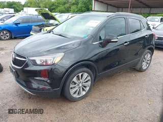 2018 Buick Encore Preferred with VIN KL4CJASBXJB657998, listed as a IAAI auction lot 42117389 with 110,550 mi miles. Bid and sale history available at carsss.com. Image 20.