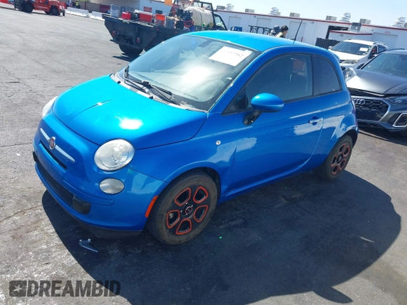 2016 FIAT 500 Pop z VIN 3C3CFFAR0GT161347, wystawiony jako IAAI lot #42497982 z przebiegiem 64 888 mil mil oraz . Historia ofert i sprzedaży dostępna na DreamBid. Obrazek 2.