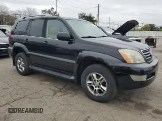 2007 Lexus GX with VIN JTJBT20X470126331, listed as a Copart auction lot 52937985 with 312,671 mi miles and Clean Title. Bid and sale history available at carsss.com. Image 4.