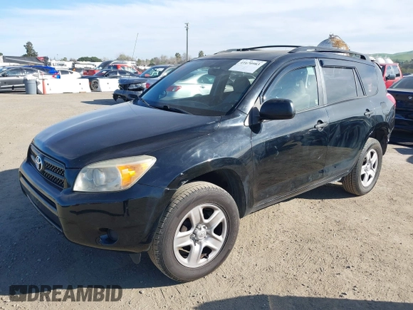 2007 Toyota RAV4 with VIN JTMZD33V376043839, listed as a IAAI auction lot 41670983 with 181,499 mi miles. Bid and sale history available at carsss.com. Image 2.