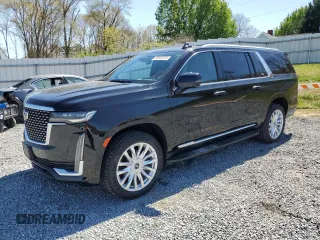 2021 Cadillac Escalade ESV Luxury z VIN 1GYS3JKL6MR386853, wystawiony jako Copart lot #50902225 z przebiegiem 162 813 mil mil oraz Czysty tytuł • Clean title. Historia ofert i sprzedaży dostępna na DreamBid. Obrazek 1.