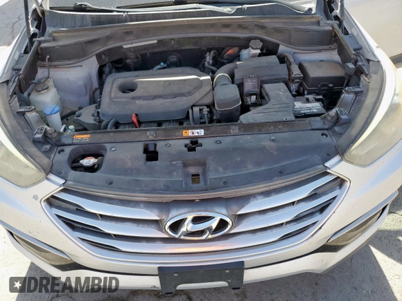 2017 Hyundai Santa Fe 2.4L with VIN 5XYZTDLB4HG449643, listed as a Copart auction lot 60880195 with 153,893 mi miles and Clean title. Bid and sale history available at DreamBid. Image 12.