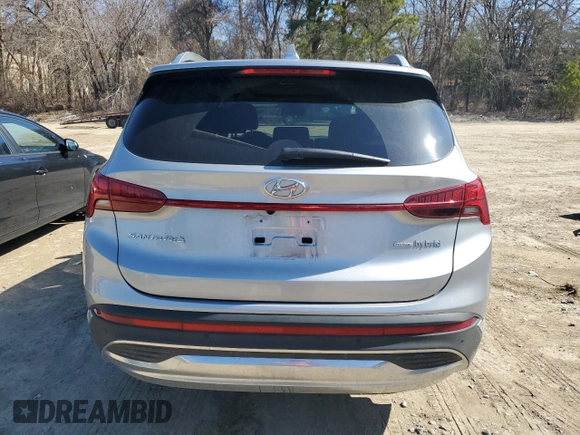 2023 Hyundai Santa Fe Hybrid Limited with VIN 5NMS5DA12PH012055, listed as a Copart auction lot 46450894 with 17,916 mi miles. Bid and sale history available at carsss.com. Image 6.
