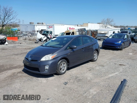 2011 Toyota Prius I with VIN JTDKN3DUXB1412190, listed as a IAAI auction lot 42019355 with 249,357 mi miles and . Bid and sale history available at DreamBid. Image 2.