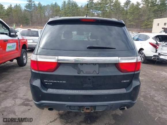 2012 Dodge Durango Crew with VIN 1C4SDJDT3CC163736, listed as a IAAI auction lot 41824757 with NaN miles. Bid and sale history available at carsss.com. Image 16.