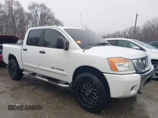 2011 Nissan Titan SL with VIN 1N6AA0EC8BN317497, listed as a IAAI auction lot 41443597 with 202,622 mi miles. Bid and sale history available at carsss.com. Image 14.