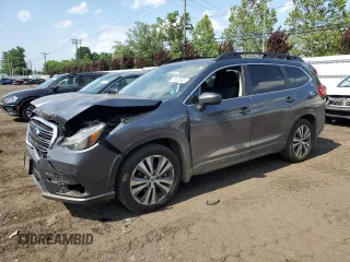 2019 Subaru Ascent Premium with VIN 4S4WMAED7K3436020, listed as a Copart auction lot 60926665 with 106,271 mi miles and Salvage title. Bid and sale history available at DreamBid. Image 1.