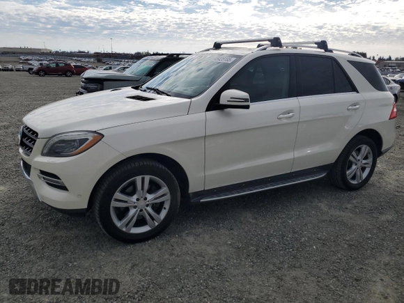 2013 Mercedes-Benz M 350 with VIN 4JGDA2EBXDA190017, listed as a Copart auction lot 45425185 with 169,123 mi miles and Clean Title. Bid and sale history available at carsss.com. Image 1.