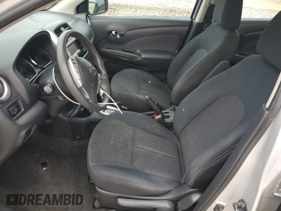 2015 Nissan Versa SV with VIN 3N1CN7AP5FL931837, listed as a Copart auction lot 57343155 with 104,494 mi miles and Salvage title. Bid and sale history available at DreamBid. Image 7.