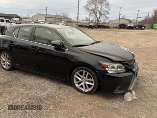 2014 Lexus CT 200h Hybrid with VIN JTHKD5BH5E2182639, listed as a Copart auction lot 51185615 with 132,380 mi miles and Salvage Title. Bid and sale history available at carsss.com. Image 1.