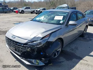 2023 Hyundai Elantra Hybrid Limited with VIN KMHLN4AJ8PU036420, listed as a IAAI auction lot 41718803 with 29,337 mi miles. Bid and sale history available at carsss.com. Image 2.