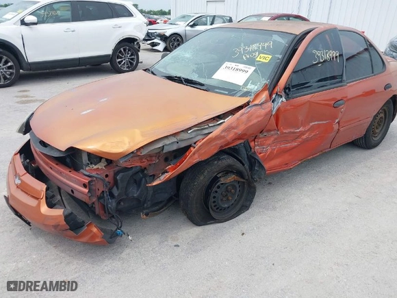 2005 Chevrolet Cavalier with VIN 1G1JC52F557210840, listed as a IAAI auction lot 39318999 with 203,398 mi miles. Bid and sale history available at carsss.com. Image 6.