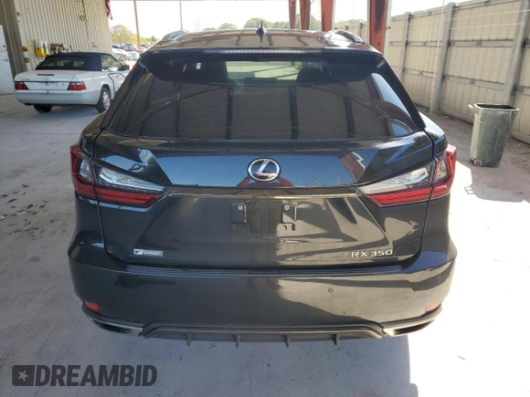 2022 Lexus RX with VIN 2T2YZMDA5NC349487, listed as a Copart auction lot 48143885 with 0 mi miles and Non Repairable. Bid and sale history available at carsss.com. Image 6.