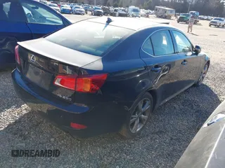 2009 Lexus IS 250 with VIN JTHBK262695105390, listed as a IAAI auction lot 41373344 with 215,356 mi miles. Bid and sale history available at carsss.com. Image 4.