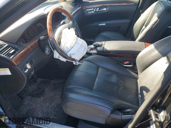 2009 Mercedes-Benz S 550 with VIN WDDNG86X69A271016, listed as a Copart auction lot 47071565 with 117,267 mi miles and Clean title. Bid and sale history available at DreamBid. Image 7.