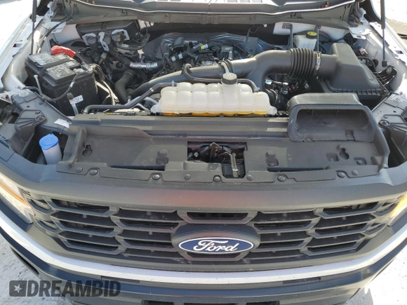 2024 Ford F-150 XL с VIN 1FTEW1KPXRKD74797, выставлен на аукционе Copart как лот 55007315 с пробегом 18 108 миль миль и Списание • Salvage title. История ставок и продаж доступна на DreamBid. Изображение 11.
