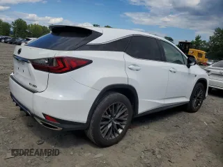 2020 Lexus RX with VIN 2T2SZMDA0LC221256, listed as a Copart auction lot 66888844 with 39,902 mi miles and Salvage Title. Bid and sale history available at carsss.com. Image 3.