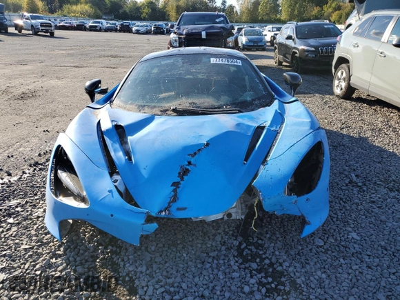 2018 McLaren 720S z VIN SBM14DCA4JW001162, wystawiony jako Copart lot #77478504 z przebiegiem Nie podano mil oraz Tytuł czysty. Historia ofert i sprzedaży dostępna na DreamBid. Obrazek 5.