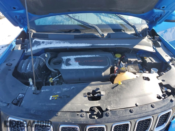 2018 Jeep Compass Altitude with VIN 3C4NJDBB9JT470749, listed as a Copart auction lot 88246215 with 172,707 mi miles and Salvage Title. Bid and sale history available at carsss.com. Image 14.