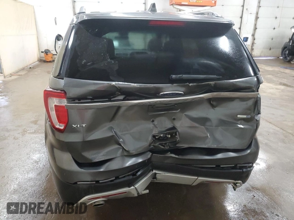2016 Ford Explorer XLT with VIN 1FM5K8D88GGC03519, listed as a Copart auction lot 47363385 with 128,076 mi miles and Clean Title. Bid and sale history available at carsss.com. Image 6.