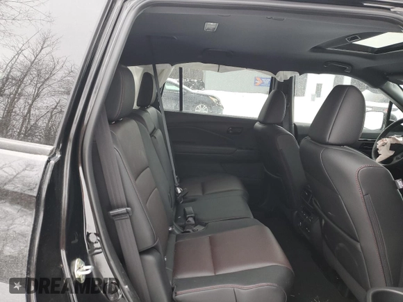 2024 Honda Passport Black Edition with VIN 5FNYF8H86RB500382, listed as a Copart auction lot 41663555 with 6,942 mi miles and Salvage title. Bid and sale history available at DreamBid. Image 11.