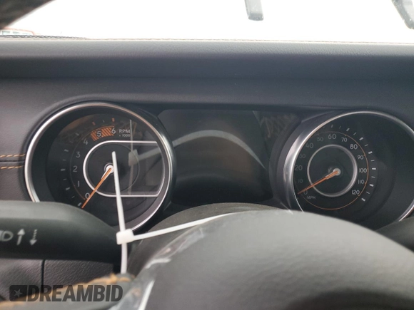 2021 Jeep Wrangler Unlimited Sahara High Altitude with VIN 1C4HJXEM2MW539162, listed as a Copart auction lot 81985614 with Not provided miles and Salvage title. Bid and sale history available at DreamBid. Image 9.