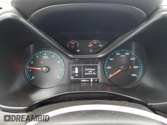 2017 Chevrolet Colorado 2WD WT with VIN 1GCHSBEA3H1287382, listed as a Copart auction lot 62428204 with 118,668 mi miles and Non repairable. Bid and sale history available at DreamBid. Image 9.