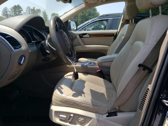 2015 Audi Q7 Premium Plus with VIN WA1LGAFE1FD004894, listed as a Copart auction lot 60435305 with 106,553 mi miles and Salvage title. Bid and sale history available at DreamBid. Image 7.