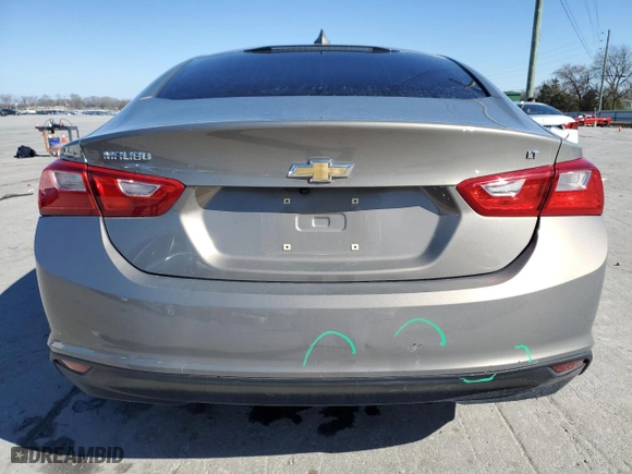 2017 Chevrolet Malibu LT with VIN 1G1ZE5ST9HF130471, listed as a Copart auction lot 49390665 with 163,414 mi miles and Salvage Title. Bid and sale history available at carsss.com. Image 6.