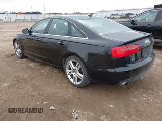 2015 Audi A6 Premium Plus with VIN WAUGFAFC0FN043105, listed as a IAAI auction lot 41844404 with 134,835 mi miles and . Bid and sale history available at DreamBid. Image 3.