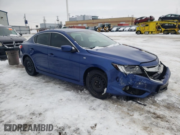 2017 Acura ILX w/Premium/A-SPEC Pkg with VIN 19UDE2F81HA800258, listed as a Copart auction lot 86390174 with 158,733 mi miles and Clean Title. Bid and sale history available at carsss.com. Image 4.