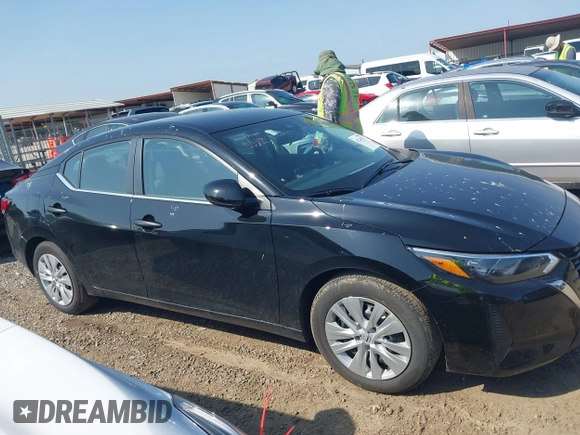 2025 Nissan Sentra S with VIN 3N1AB8BV7SY294790, listed as a IAAI auction lot 42218729 with 4,976 mi miles and . Bid and sale history available at DreamBid. Image 13.