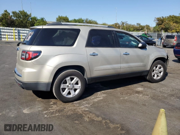 2015 GMC Acadia SLE with VIN 1GKKRNED0FJ193006, listed as a Copart auction lot 48590565 with 72,446 mi miles and Salvage Title. Bid and sale history available at DreamBid. Image 3.