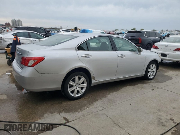2008 Lexus ES with VIN JTHBJ46G482222363, listed as a Copart auction lot 50832665 with 167,422 mi miles and Salvage Title. Bid and sale history available at carsss.com. Image 3.