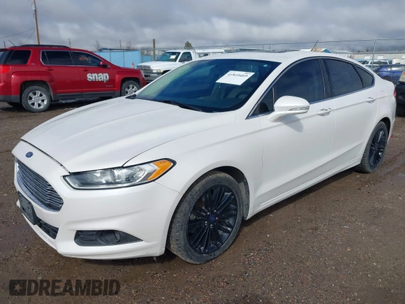 2014 Ford Fusion SE with VIN 3FA6P0HDXER178234, listed as a IAAI auction lot 41810469 with 162,013 mi miles. Bid and sale history available at carsss.com. Image 2.