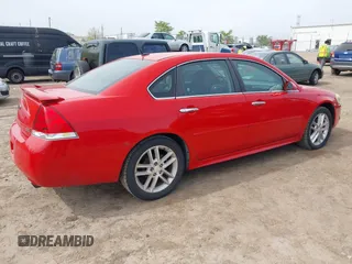 2013 Chevrolet Impala LTZ with VIN 2G1WC5E35D1196425, listed as a IAAI auction lot 42162245 with 180,598 mi miles and . Bid and sale history available at DreamBid. Image 4.