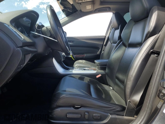 2016 Acura TLX V6 with VIN 19UUB2F32GA003626, listed as a Copart auction lot 63226445 with 92,030 mi miles and Salvage title. Bid and sale history available at DreamBid. Image 7.