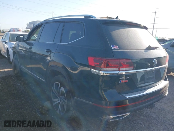 2023 Volkswagen Atlas SEL z VIN 1V2BR2CA4PC557385, wystawiony jako IAAI lot #42008233 z przebiegiem Nie podano mil oraz . Historia ofert i sprzedaży dostępna na DreamBid. Obrazek 3.