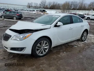 2016 Buick Regal Premium II with VIN 2G4GT5GX2G9112106, listed as a Copart auction lot 46031245 with 175,594 mi miles and Clean Title. Bid and sale history available at carsss.com. Image 1.