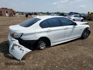 2013 BMW 5 Series 528i xDrive with VIN WBAXH5C59DD114652, listed as a Copart auction lot 59970575 with Not provided miles and Salvage title. Bid and sale history available at DreamBid. Image 3.